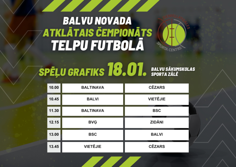 AFIŠA_Balvu novada atklātais čempionāts telpu futbolā