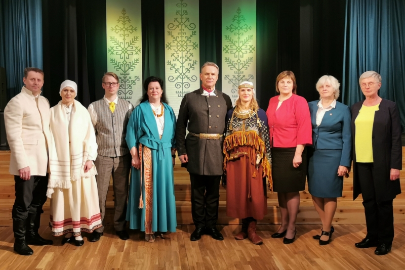 Baltinavā, ar kultūras ministra dalību, svinīgos pasākumos godina tautas tērpus