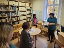 Novada skolu bibliotēkāri tiekas Balvu Centrālājā bibliotēkā