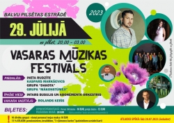 Vasaras mūzikas festivāls Balvos