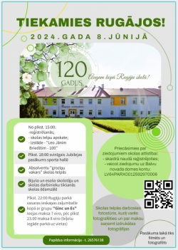 Skola Rugājos atzīmēs 120 gadu pastāvēšanas jubileju