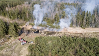 Valsts meža dienests brīdina: mežos palielinās ugunsbīstamība