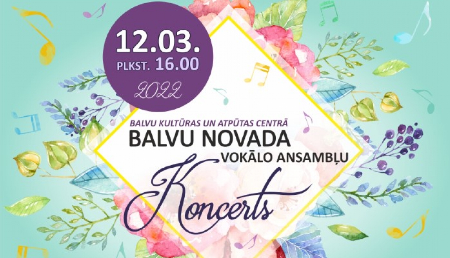 Balvu novada vokālo ansambļu koncerts
