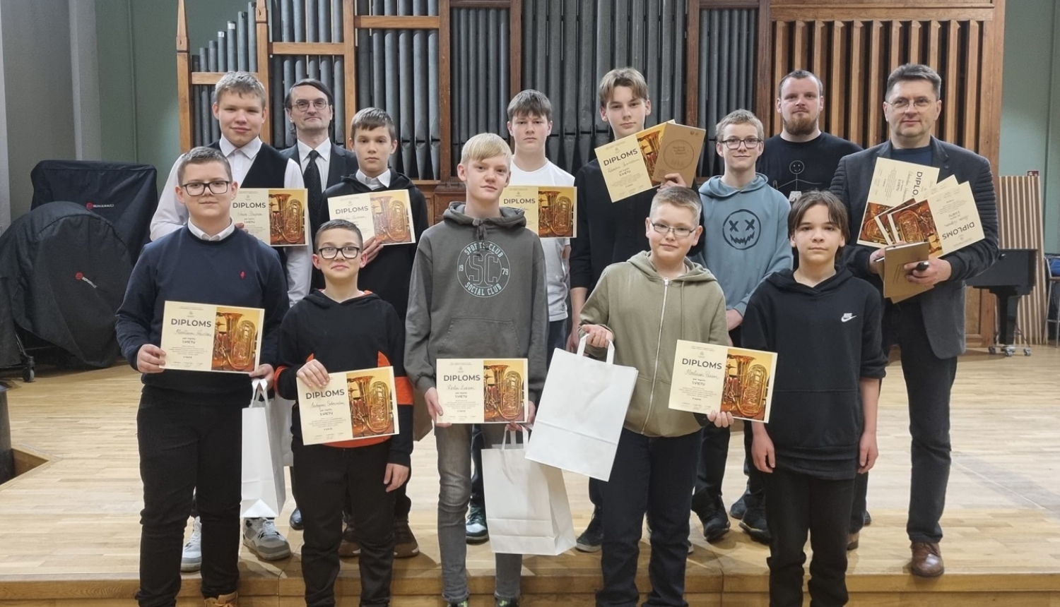 Balvu Mūzikas skolas audzēkņi piedalās  Pūšaminstrumentu un Sitaminstrumentu spēle Valsts konkursa II kārtā Rēzeknē