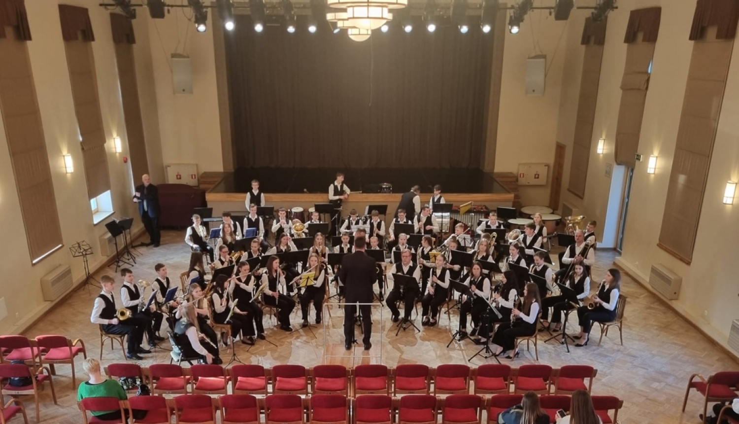 Balvu Mūzikas skolas pūtēju orķestris piedalās skolu jaunatnes pūtēju orķestru skatē Madonā