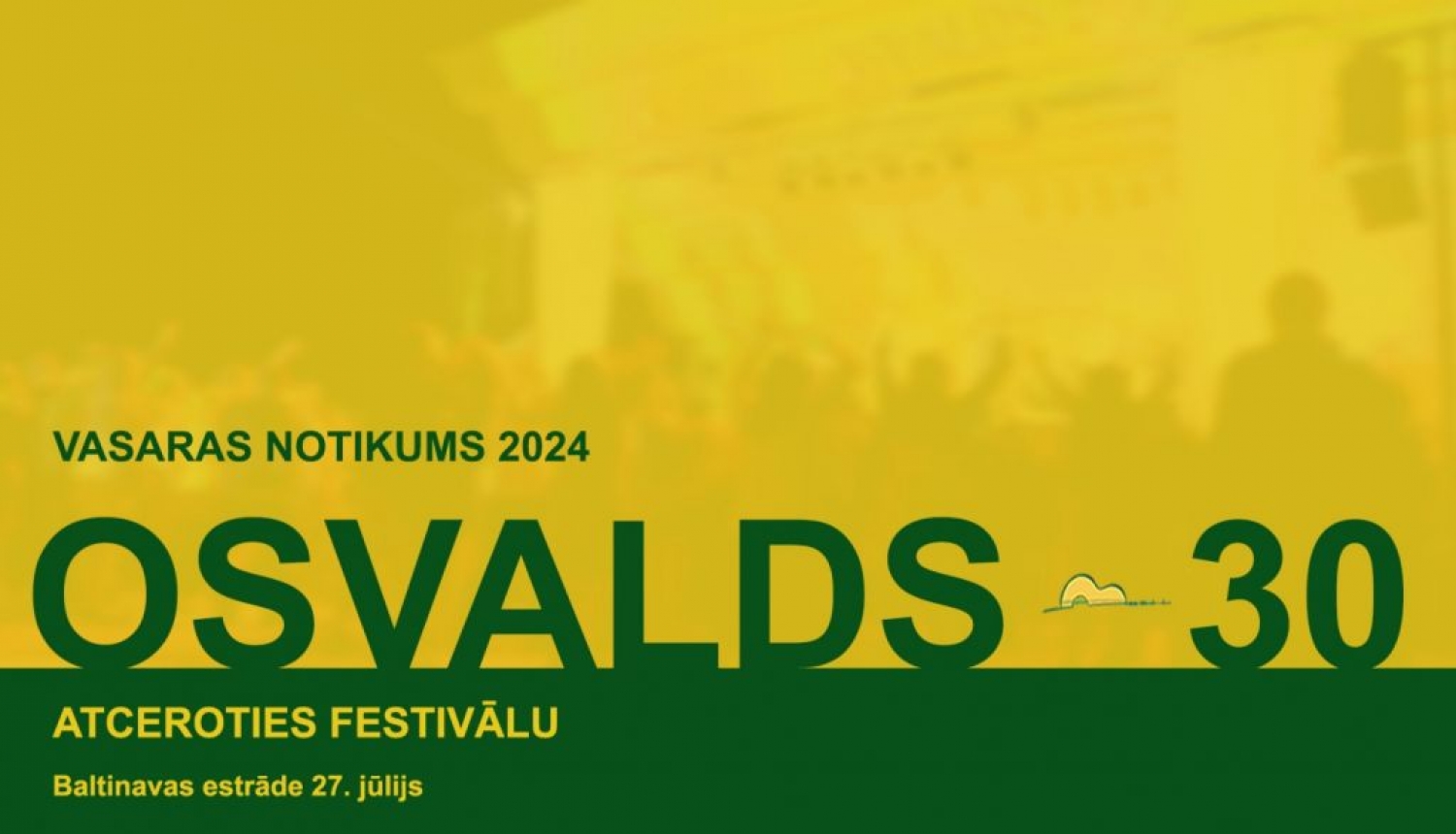 OSVALDS 30 - pasākums mūzikas festivāla Osvalds atcerei un godināšanai