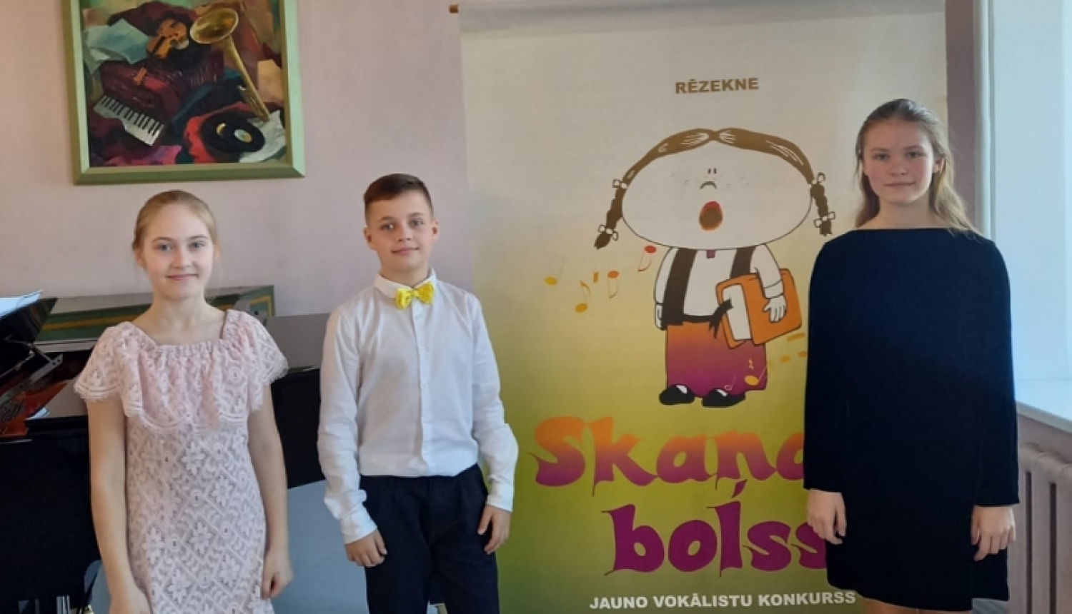 Balvu Mūzikas skolas audzēkņi piedalās jauno vokālistu konkursā “Skaņais bolss” Rēzeknē