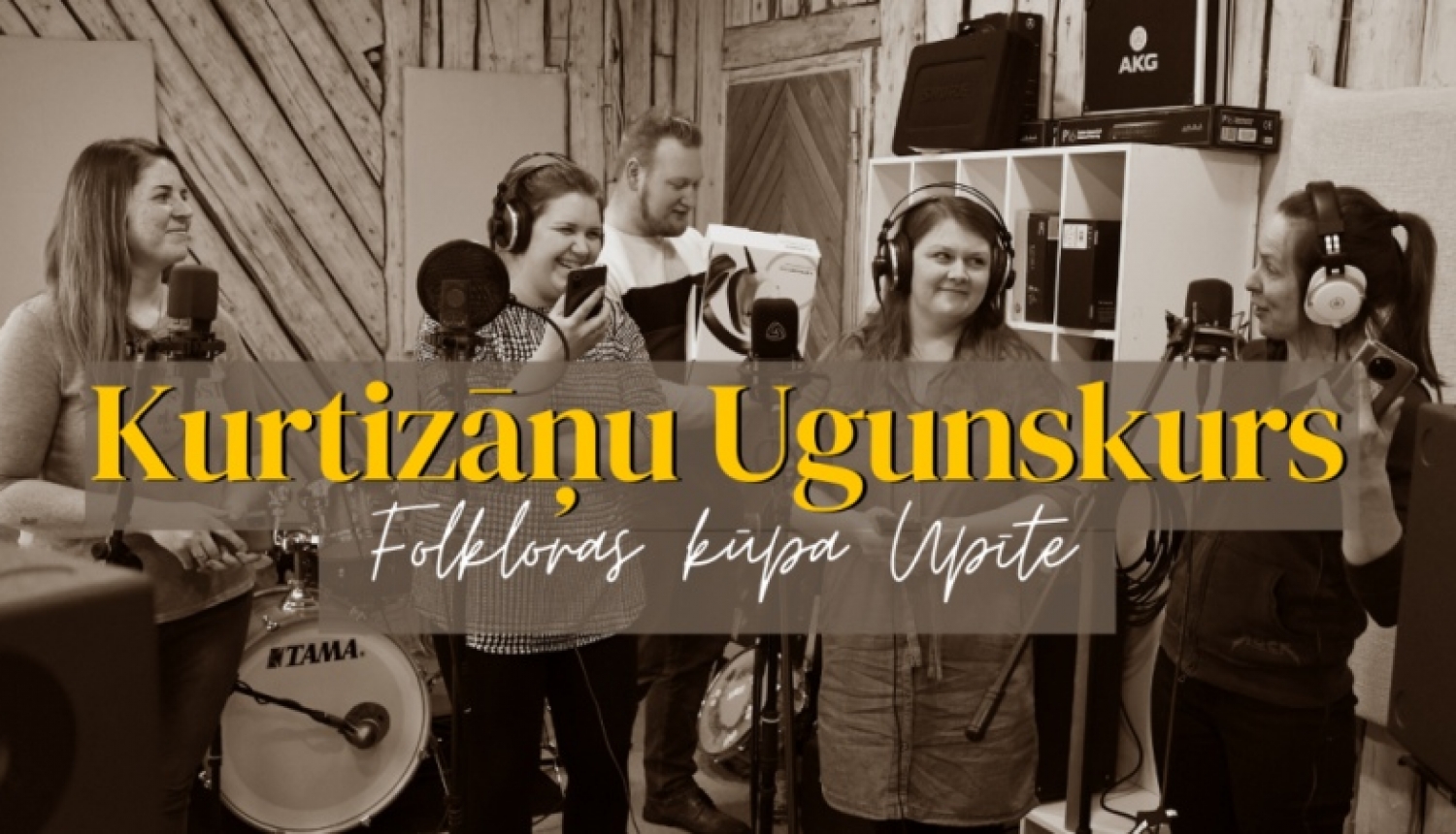 Folkloras kopa “Upīte” iztulko dziesmu “Kurtizāņu ugunskurs” Latgaliešu valodā