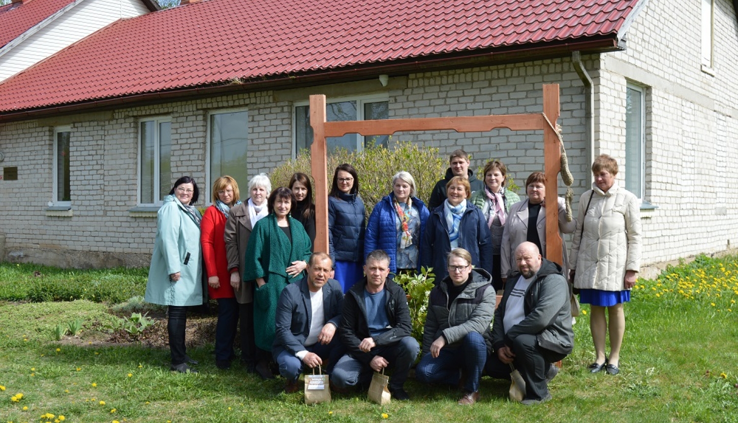 Balvu novada vadības, pagastu un pilsētu pārvalžu vadītāju sanāksme Baltinavā