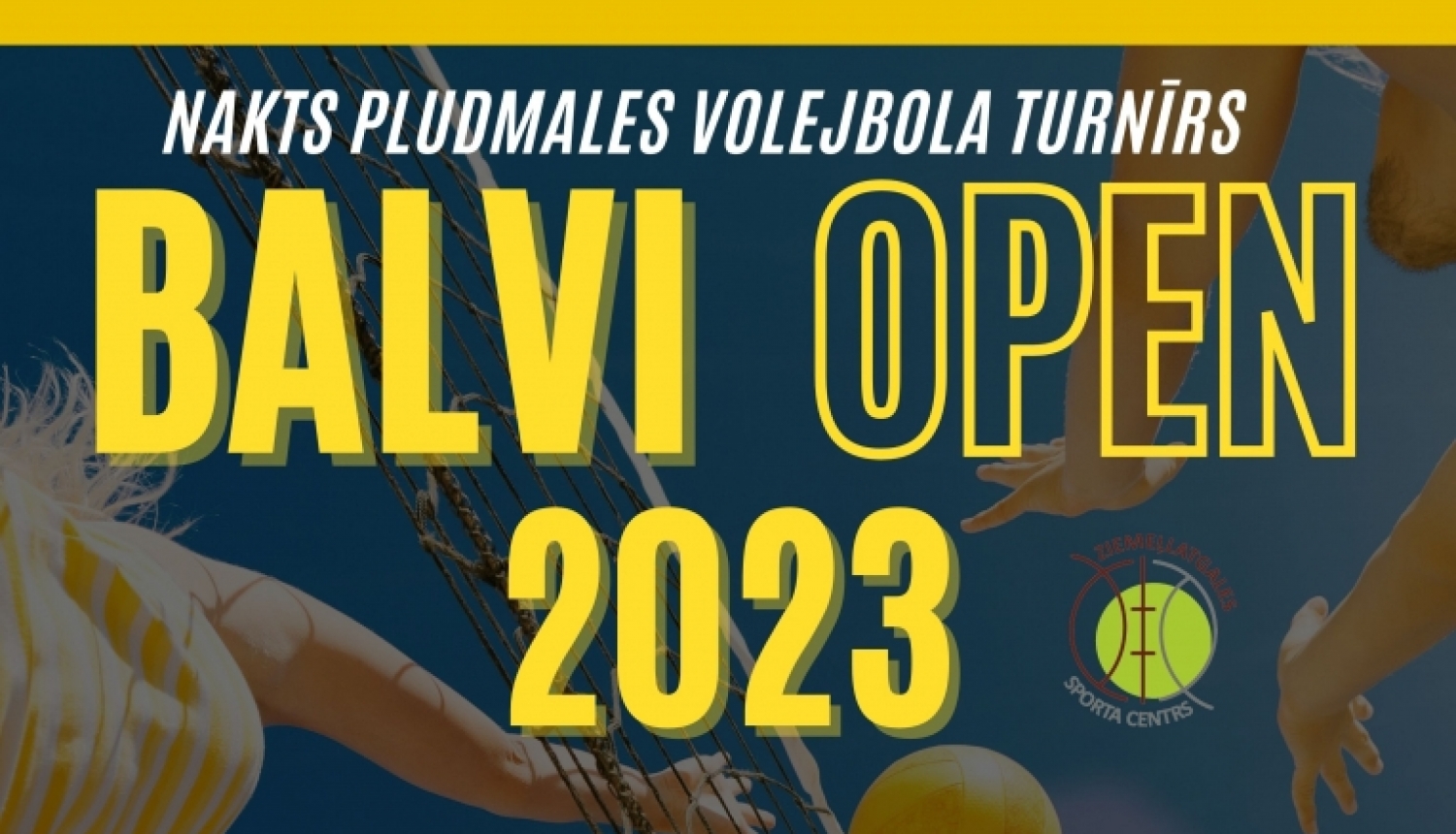 26. augustā notiks nakts volejbola turnīrs ''BALVI OPEN 2023''